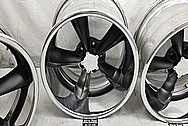 Aluminum Wheel AFTER Chrome-Like Metal Polishing and Buffing Services / Restoration Services - Aluminum Polishing - Wheel Polishing