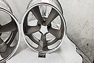 2nd Set of Aluminum Wheels AFTER Chrome-Like Metal Polishing and Buffing Services / Restoration Services - Aluminum Polishing - Wheel Polishing