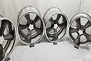 2nd Set of Aluminum Wheels AFTER Chrome-Like Metal Polishing and Buffing Services / Restoration Services - Aluminum Polishing - Wheel Polishing