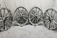 TSW Alloy Aluminum Wheels AFTER Chrome-Like Metal Polishing and Buffing Services / Restoration Services - Wheel Polishing - Aluminum Polishing