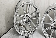 TSW Alloy Aluminum Wheels AFTER Chrome-Like Metal Polishing and Buffing Services / Restoration Services - Wheel Polishing - Aluminum Polishing