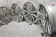 TSW Alloy Aluminum Wheels AFTER Chrome-Like Metal Polishing and Buffing Services / Restoration Services - Wheel Polishing - Aluminum Polishing