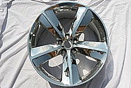 Dodge Challenger 20" Aluminum Wheels AFTER Chrome-Like Metal Polishing and Buffing Services