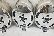 Porsche 928 Aluminum Wheels AFTER Chrome-Like Metal Polishing and Buffing Services / Restoration Services - Wheel Polishing