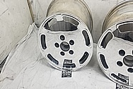 Porsche 928 Aluminum Wheels AFTER Chrome-Like Metal Polishing and Buffing Services / Restoration Services - Wheel Polishing
