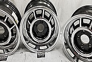 Grand National Aluminum Wheels BEFORE Chrome-Like Metal Polishing - Aluminum Polishing
