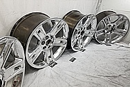 GM - General Motors Aluminum Wheels AFTER Chrome-Like Metal Polishing - Aluminum Polishing