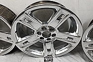 GM - General Motors Aluminum Wheels AFTER Chrome-Like Metal Polishing - Aluminum Polishing