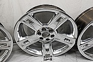 GM - General Motors Aluminum Wheels AFTER Chrome-Like Metal Polishing - Aluminum Polishing