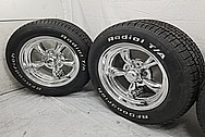 Aluminum Wheels AFTER Chrome-Like Metal Polishing and Buffing Services - Aluminum Polishing Services - Wheel Polishing