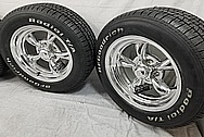 Aluminum Wheels AFTER Chrome-Like Metal Polishing and Buffing Services - Aluminum Polishing Services - Wheel Polishing