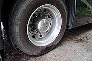 2003 Newmar Dutch Star RV Aluminum Wheels BEFORE Chrome-Like Metal Polishing and Buffing Services / Restoration Services