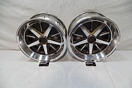 Aluminum Wheel BEFORE Chrome-Like Metal Polishing and Buffing Services / Restoration Services and Custom Painting Services 