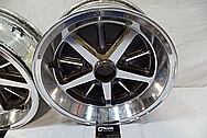 Aluminum Wheel BEFORE Chrome-Like Metal Polishing and Buffing Services / Restoration Services and Custom Painting Services 