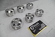 Radio Controled Truck Aluminum Wheel BEFORE Chrome-Like Metal Polishing and Buffing Services / Restoration Services