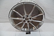 Aluminum Wheels BEFORE Chrome-Like Metal Polishing and Buffing Services / Restoration Services 