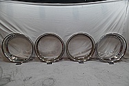Aluminum Wheels Lips BEFORE Chrome-Like Metal Polishing and Buffing Services / Restoration Services 