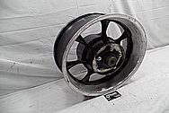 2010 Honda Fury Aluminum Motorcycle Wheels BEFORE Chrome-Like Metal Polishing and Buffing Services / Restoration Services