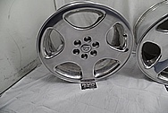 1998 Dodge Viper Aluminum Stock Wheels BEFORE Chrome-Like Metal Polishing and Buffing Services - Aluminum Polishing