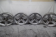 Ford Lightning Aluminum Wheels BEFORE Chrome-Like Metal Polishing - Aluminum Polishing Services - Wheel Polishing Services