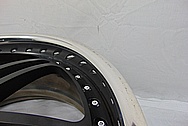 Chevy Corvette I-Forged Aluminum Wheels BEFORE Chrome-Like Metal Polishing and Buffing Services - Aluminum Polishing Services