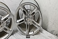 2004 Chevrolet SSR Aluminum Wheels BEFORE Chrome-Like Metal Polishing and Buffing Services / Restoration Services - Aluminum Polishing 