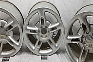 2004 Chevrolet SSR Aluminum Wheels BEFORE Chrome-Like Metal Polishing and Buffing Services / Restoration Services - Aluminum Polishing 