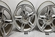 2004 Chevrolet SSR Aluminum Wheels BEFORE Chrome-Like Metal Polishing and Buffing Services / Restoration Services - Aluminum Polishing 