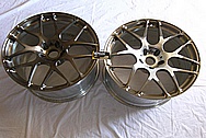 Aluminum HRE Wheels BEFORE Chrome-Like Metal Polishing and Buffing Services / Restoration Services 
