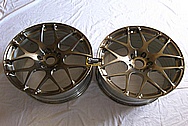 Aluminum HRE Wheels BEFORE Chrome-Like Metal Polishing and Buffing Services / Restoration Services 
