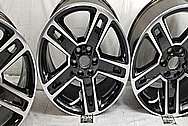 GM - General Motors Aluminum Wheels BEFORE Chrome-Like Metal Polishing - Aluminum Polishing