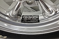 Aluminum Wheels BEFORE Chrome-Like Metal Polishing and Buffing Services - Aluminum Polishing Services - Wheel Polishing