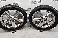 Aluminum Wheels BEFORE Chrome-Like Polishing and Buffing - Aluminum Polishing - Wheel Polishing