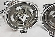 Aluminum Kidney Bean Wheels BEFORE Chrome-Like Polishing and Buffing - Aluminum Polishing - Wheel Polishing