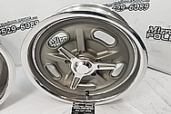 Aluminum Kidney Bean Wheels BEFORE Chrome-Like Polishing and Buffing - Aluminum Polishing - Wheel Polishing