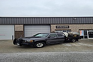 GMC 2500 Truck Wheels & Centercaps BEFORE Chrome-Like Metal Polishing and Buffing Services / Restoration Services - Wheel Polishing - Aluminum Polishing