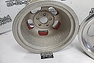 Fenton Gyro Slots Aluminum Wheels BEFORE Chrome-Like Metal Polishing - Aluminum Polishing - Wheel Polishing Services