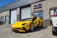 Lamborghini Aventador Aluminum Wheel Lips BEFORE Chrome-Like Metal Polishing - Aluminum Polishing - Wheel Polishing Services - Lamborghini Polishing