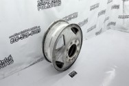 Truck Aluminum Wheel BEFORE Chrome-Like Metal Polishing and Buffing Services / Restoration Services - Wheel Polishing