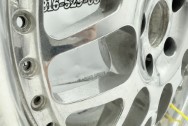 Aluminum Wheels BEFORE Chrome-Like Metal Polishing and Buffing Services / Restoration Services - Wheel Polishing Services