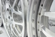 Aluminum Wheels BEFORE Chrome-Like Metal Polishing and Buffing Services / Restoration Services - Wheel Polishing Services
