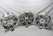 2013 Harley Davidson Tri-Glide Trike Aluminum Wheels BEFORE Chrome-Like Metal Polishing and Buffing Services / Restoration Services 