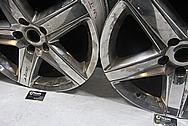 Dodge / Chrysler Aluminum SRT Wheel BEFORE Chrome-Like Metal Polishing and Buffing Services / Restoration Services