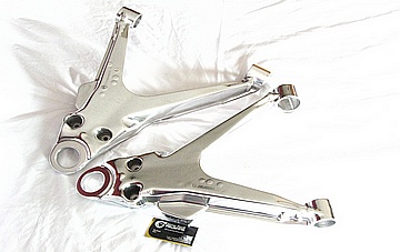 2001 Chevy C5 Corvette Aluminum Control Arms / Suspension Pieces AFTER Chrome-Like Metal Polishing and Buffing Services