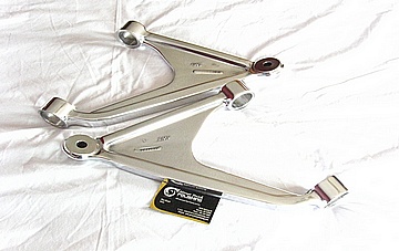 2001 Chevy C5 Corvette Aluminum Control Arms / Suspension Pieces AFTER Chrome-Like Metal Polishing and Buffing Services