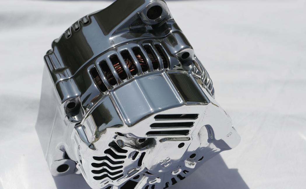 Toyota Supra Polished Alternator...Before & After Photos Inside...
