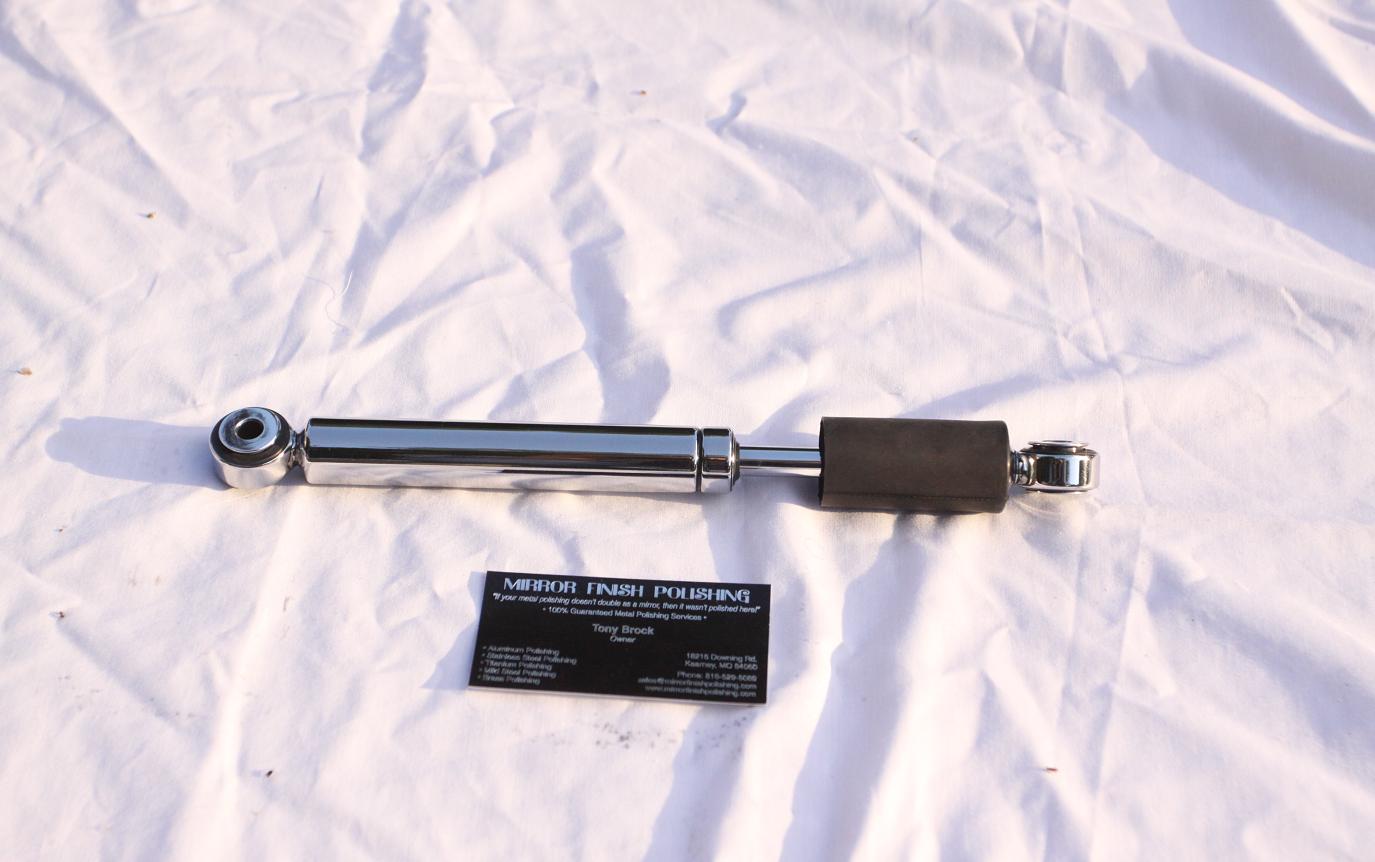 Toyota Supra Belt Tensioner AFTER Chrome - Like Metal Polishing Services