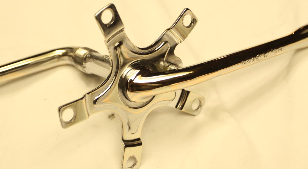 Bicycle Part AFTER Chrome - Like Metal Polishing & Buffing Services