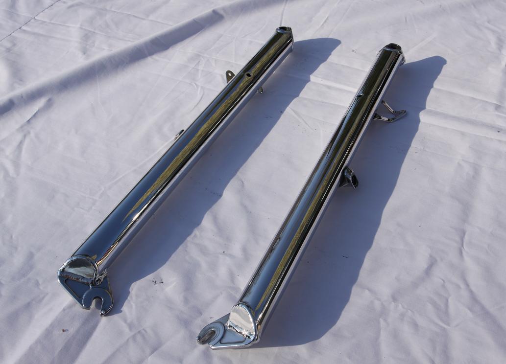 Bicycle Frame AFTER Chrome - Like Metal Polishing & Buffing Services