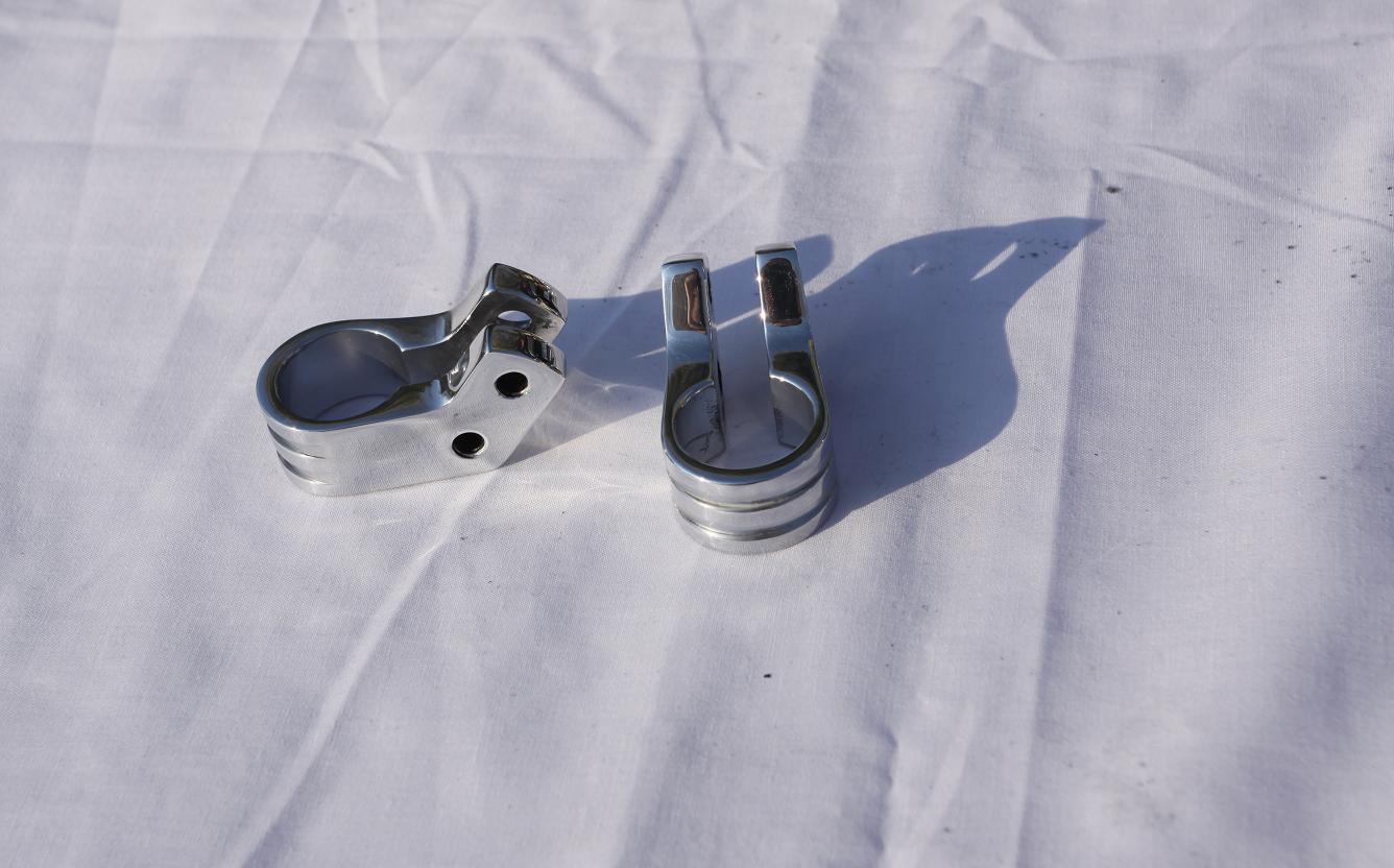 Miscellaneous Bicycle Parts AFTER Chrome - Like Metal Polishing Services 